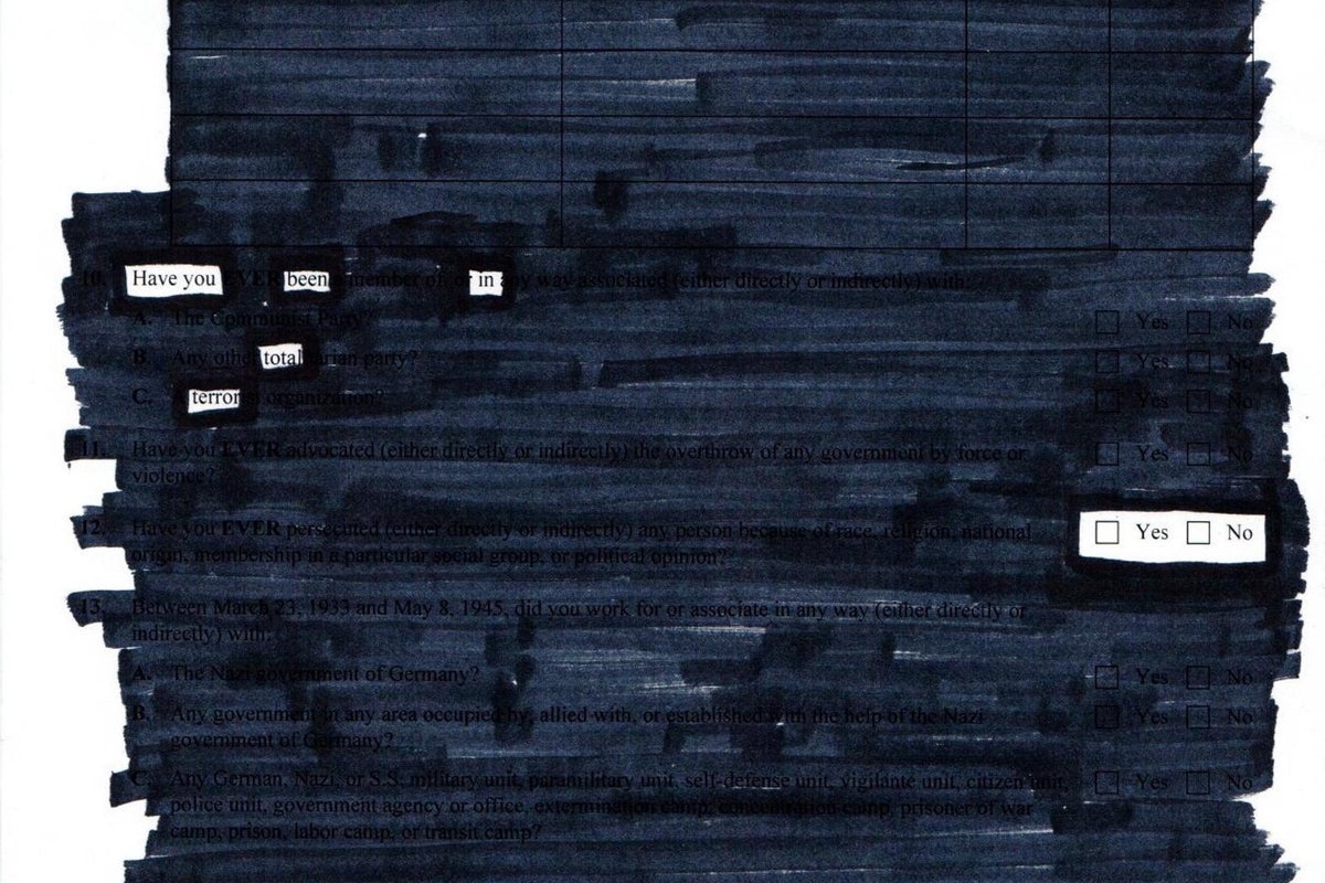 poem writing workshop online Writing Resistance through Erasure, Found Text & Visual Poetry