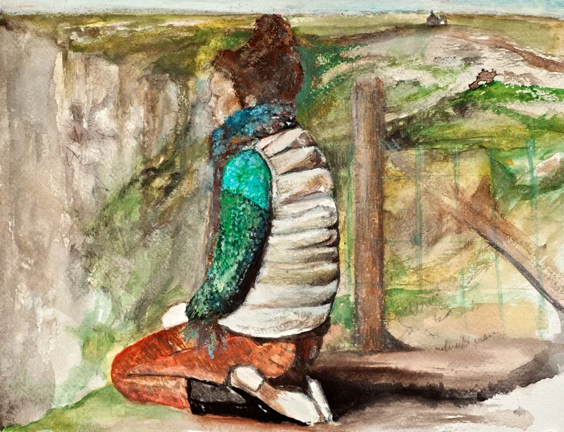 Jaime at the Cliffs of Moher