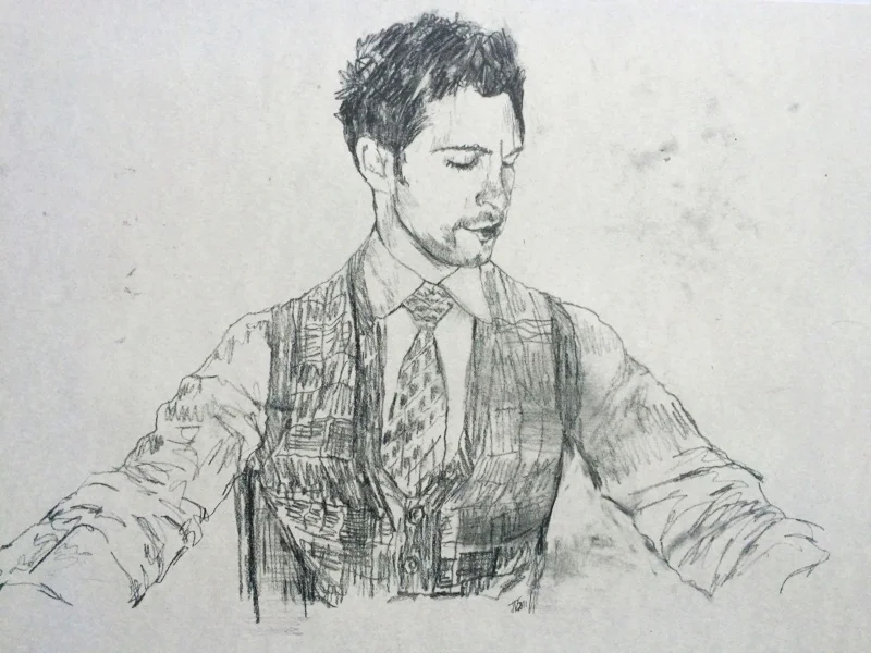 BEN AT DINNER IN LONDON