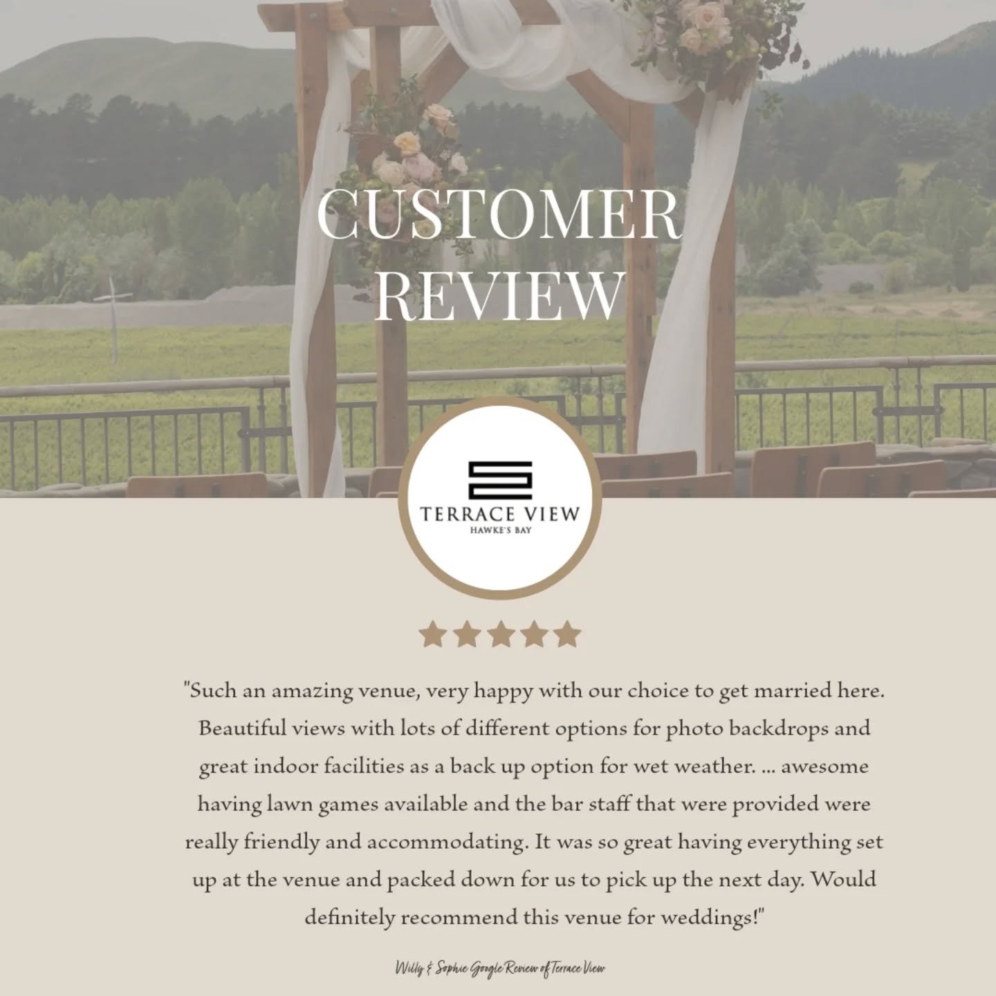 🤎Thanks to our lovely past couples and their feedback over the years we've developed two very memorable &amp; beautiful Packages for future couples to choose from! 

Looking forward to our next upcoming events &amp; weddings booked for 2025-2026, se