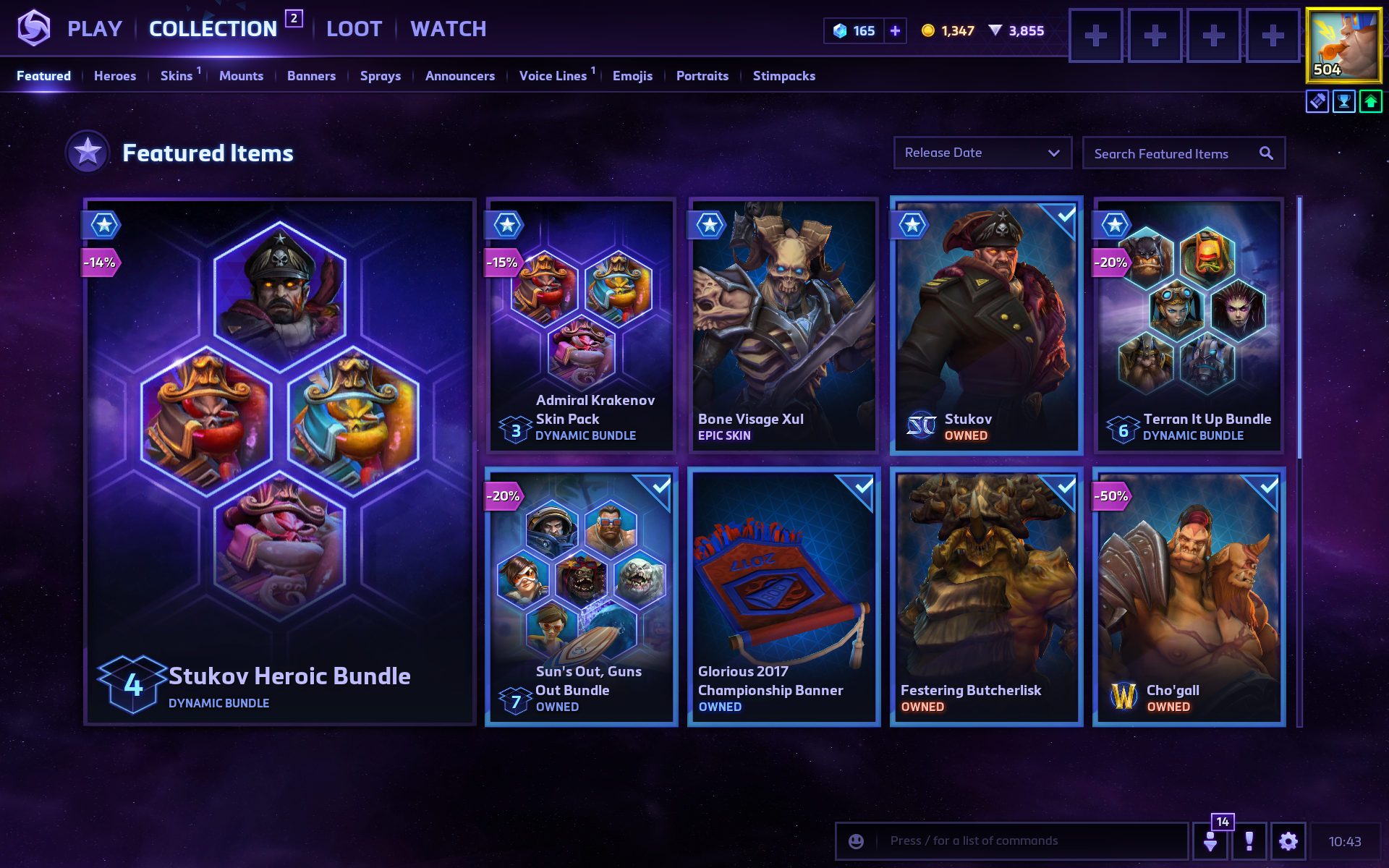 Featured Collection Page