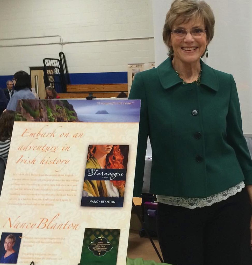 My book booth at Amelia Island Book Expo 2016