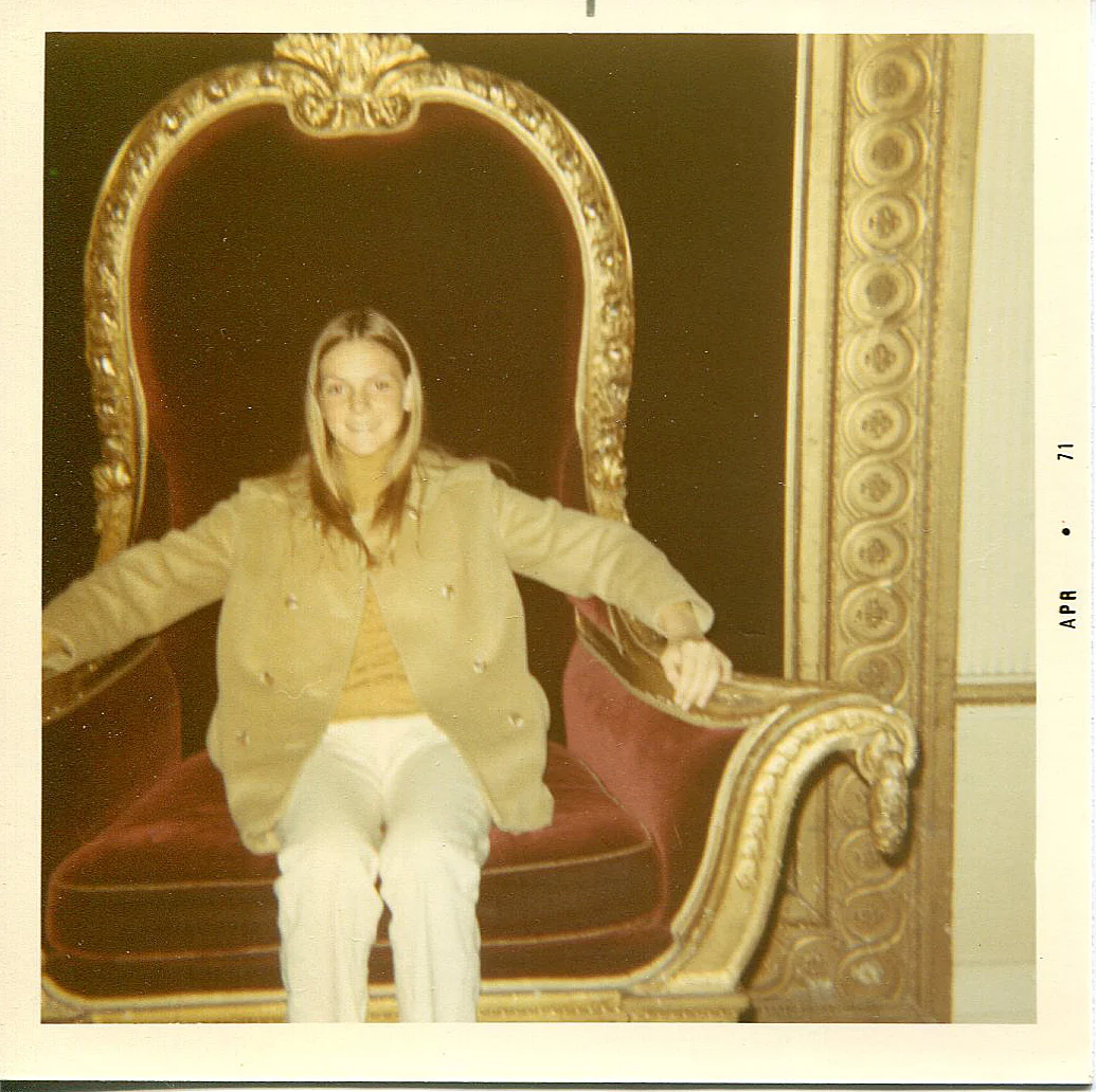 On the throne at Dublin Castle