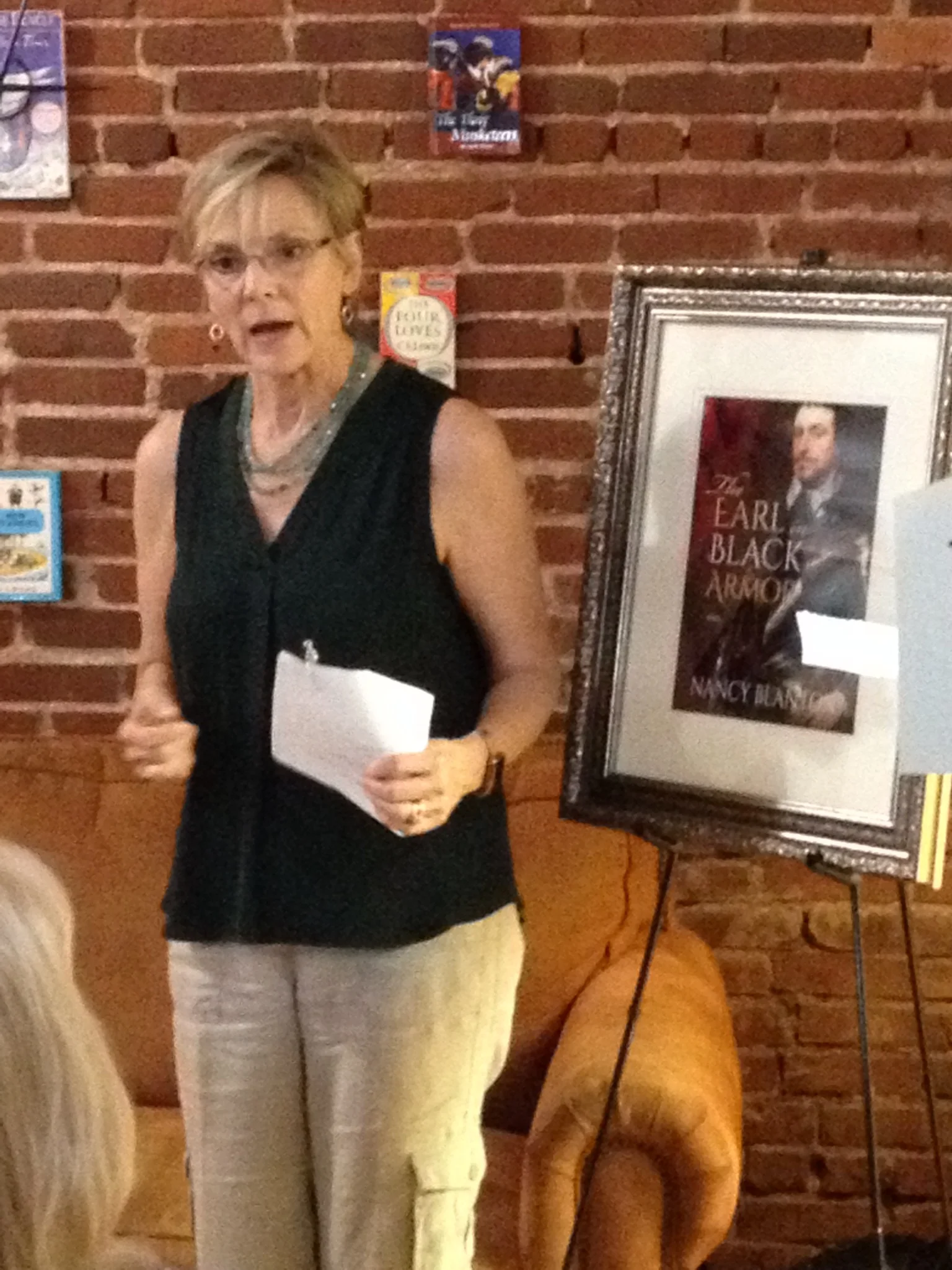 Book launch party at Blue Ridge Books, Waynesville NC