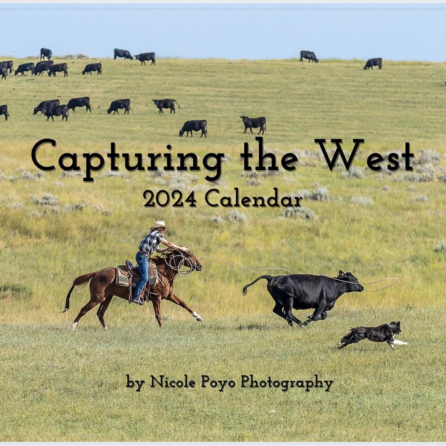 🛍️ Many of you requested a 12-month wall calendar, and I'm happy to offer a limited run of these for you!

&quot;Capturing the West&quot; features 13 beautiful images printed on a nice card stock and ready to hang up on the wall. 

Each calendar mea