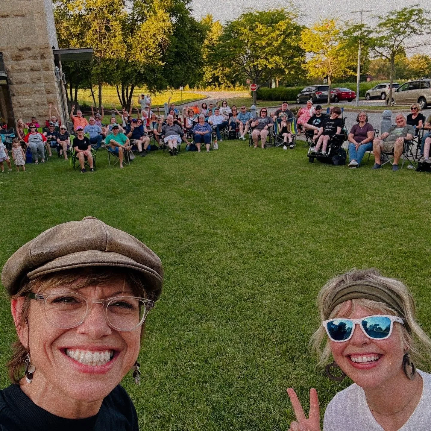 What a special night at the library! 🎶💛 Thank you EVPL Oaklyn for having us back this year! It truly is a show we always look forward to.

We shared some tunes, celebrated a special student&rsquo;s birthday, and were deeply touched by the gift of p
