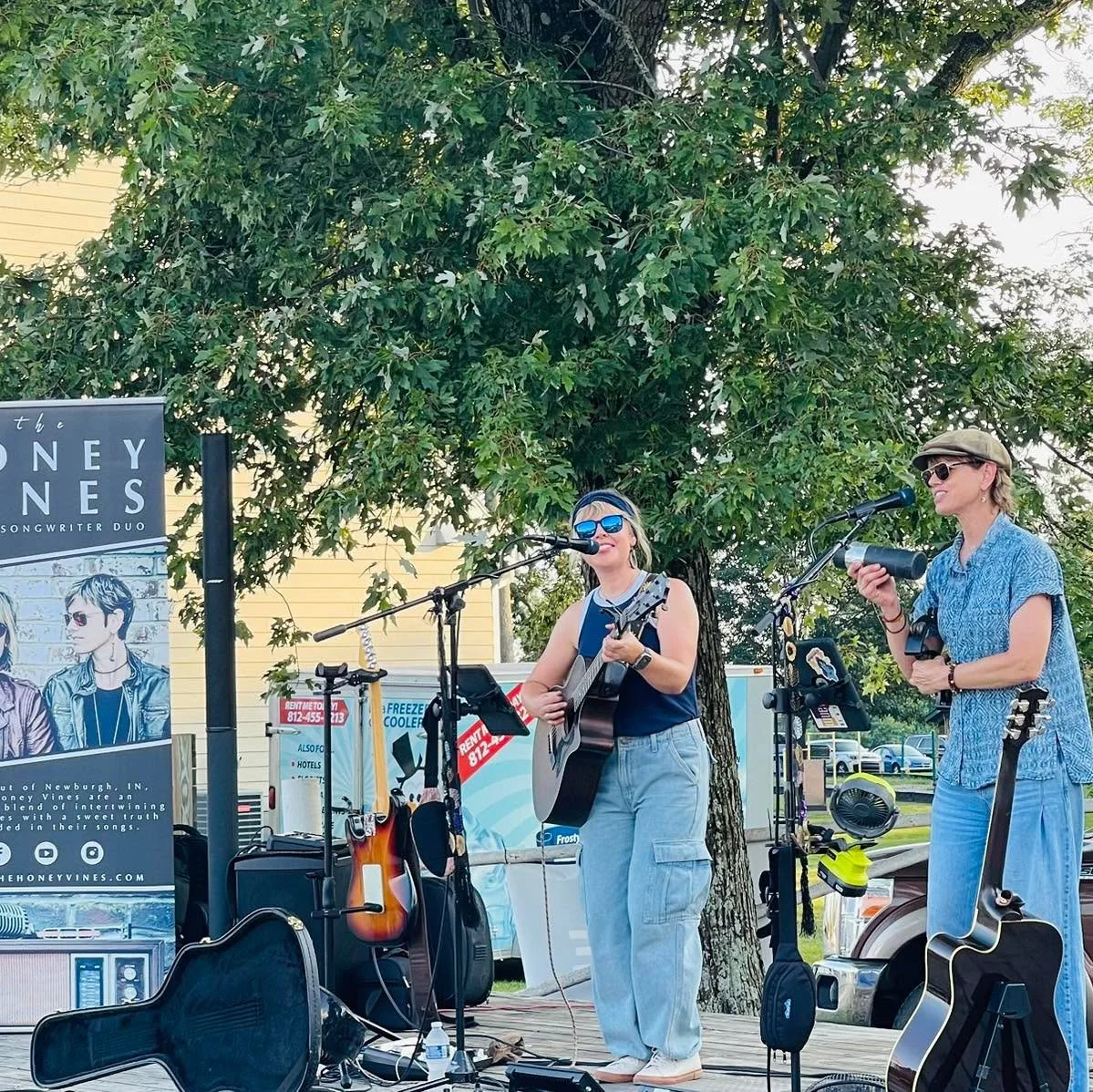 Nothing like a hometown fest! Thank you Oakland City Lions Club for having us out for the 2025 Sweet Corn Festival. We loved playing for you all 🌽🎶🎡