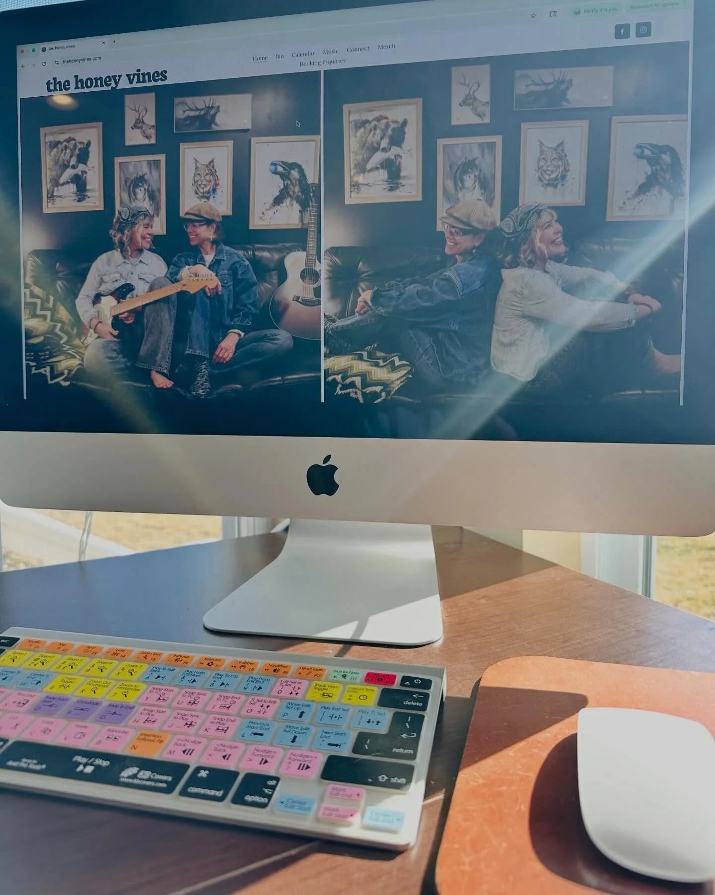 The sun is shining and we just put the final touches on our new website this morning 🖥️✨

It feels really good to see it come together and refreshed for the new year. It&rsquo;s your one stop for all things Honey Vines. Whether you&rsquo;re interest