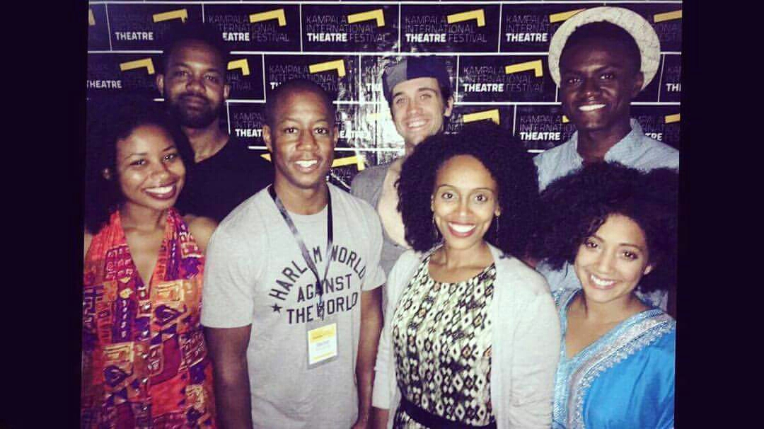 The whole team 