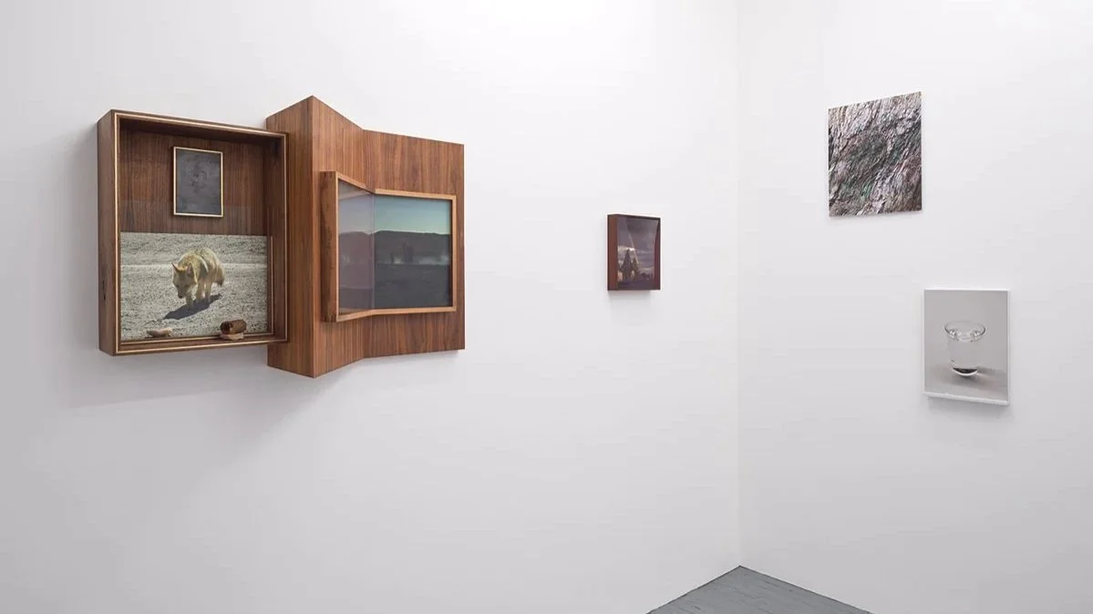 Installation view, Dusk to Dust, Present Co., Brooklyn, NY, 2017.