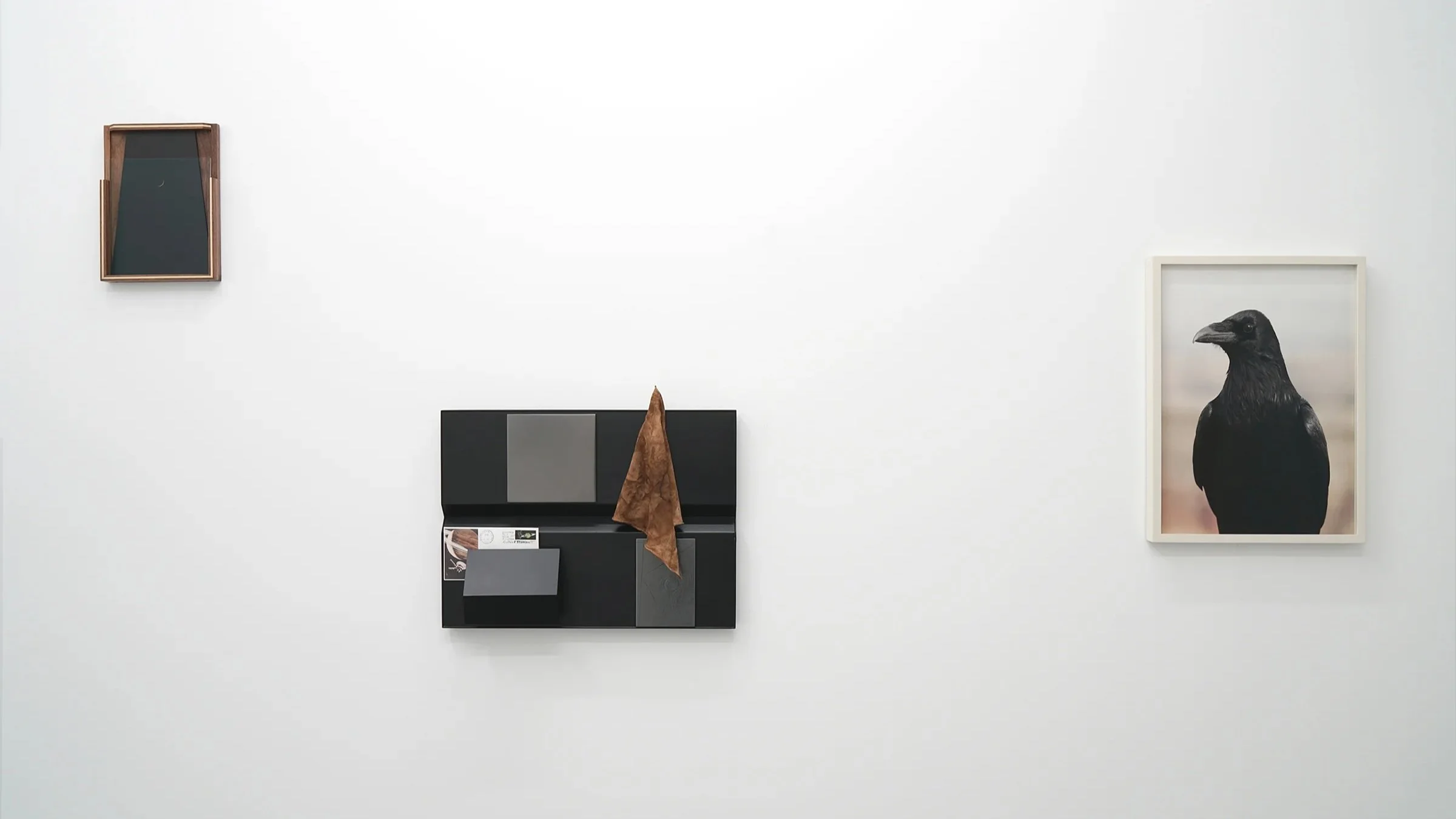 Installation view, Dusk to Dust, Present Co., Brooklyn, NY, 2017.