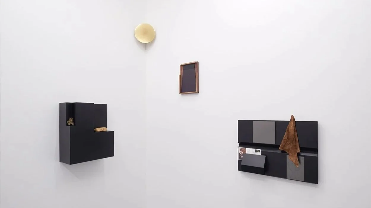 Installation view, Dusk to Dust, Present Co., Brooklyn, NY, 2017.