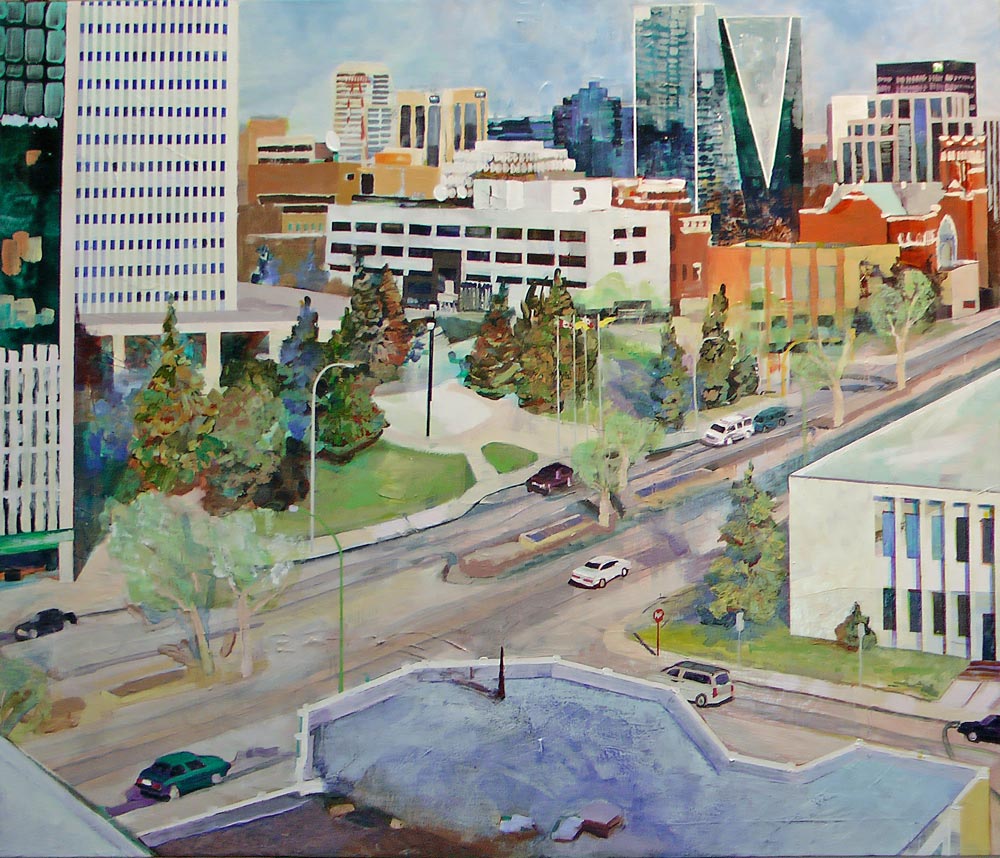 City Hall, Acrylic/Panel, 2011
