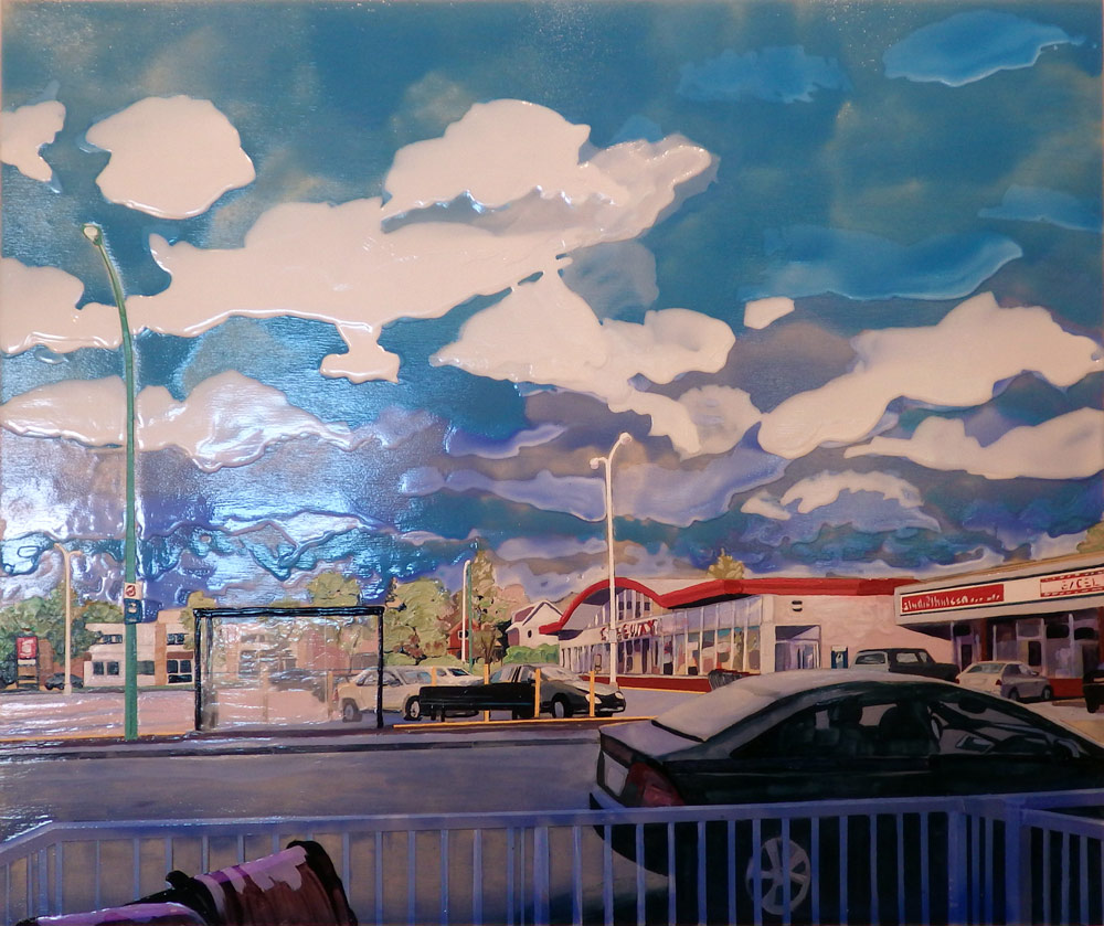Late Afternoon 13th Ave, 20" x 24", 2013