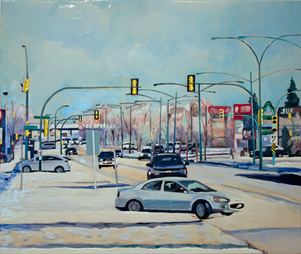 8th St., 20" x 24", 2014