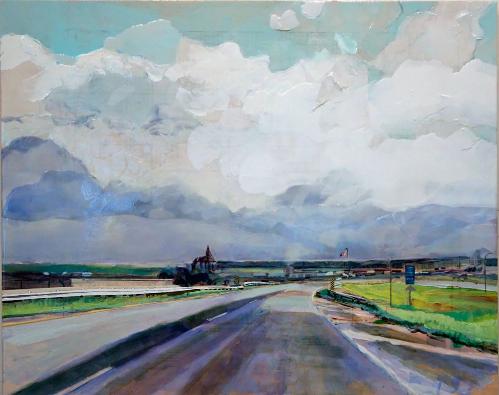 The Curve, 24" x 30"