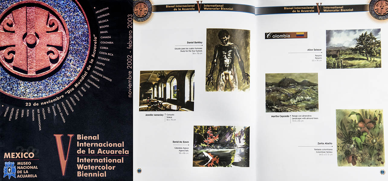 Mexico - International Watercolor Biennial - 2002-2003