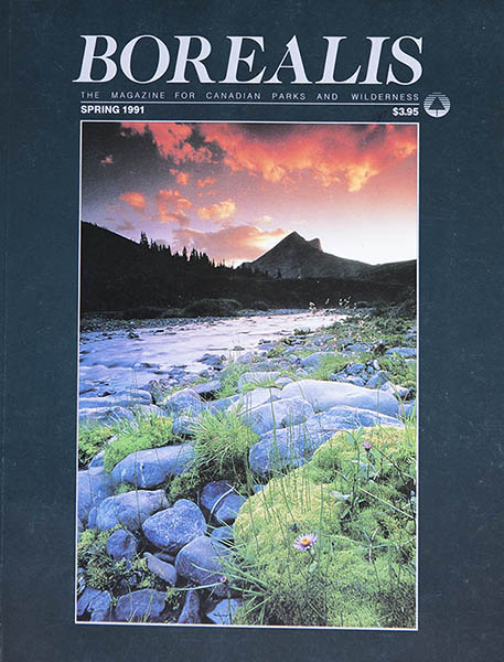 Borealis the magazine for Canadian Parks and wilderness - The Temagami 49 - spring 1991