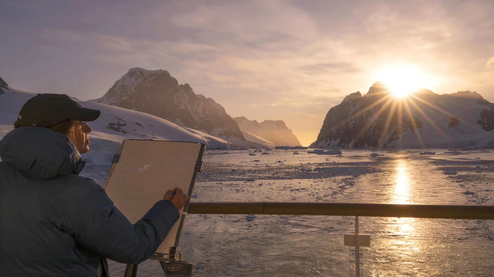 Antarctica and South Georgia Island in Watercolour
