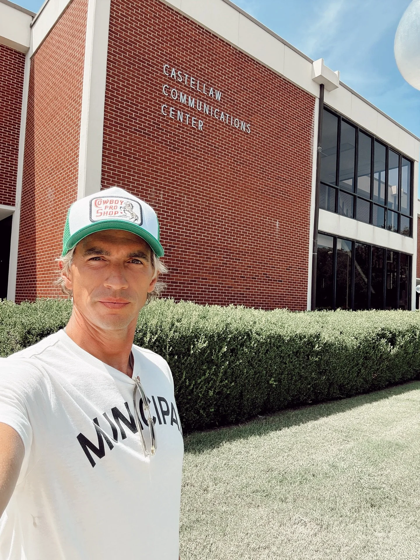Back in Waco to show &ldquo;George&rdquo; at the Waco Indie Film Festival and had to make a stop at @bayloruniversity and the building where I spent so much time. Haven&rsquo;t been inside in 23 years&hellip;  walking inside felt less like &ldquo;mem