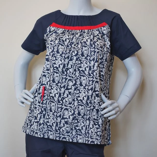 EPIC Cleopatra (full size): Navy Blue Floral Paisley