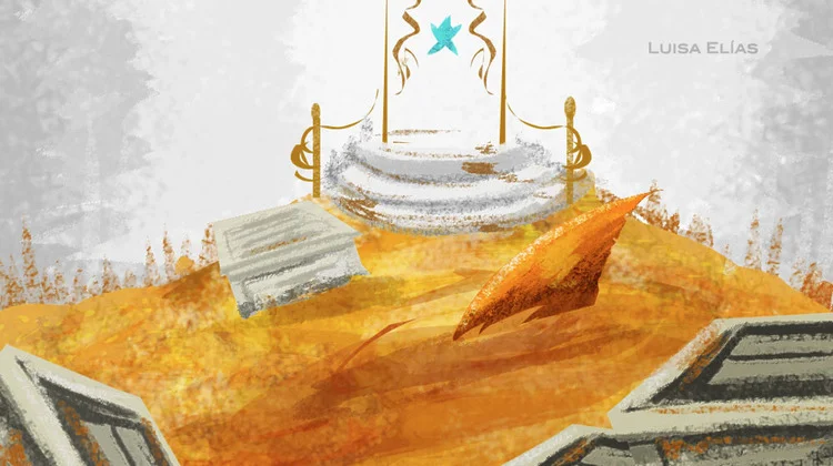 "Gold room" Starfish (2013) // Digital Painting