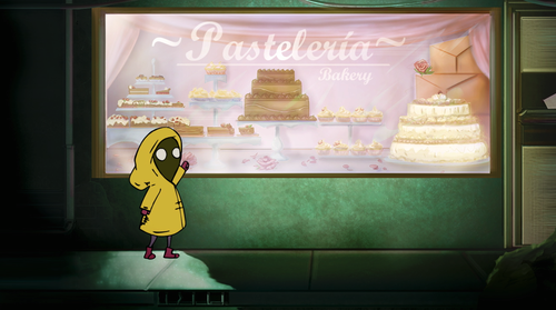 "The bakery" Catrina (2013) - Short Vertical Pan // Pencil, Pan Classical animation paper, Photoshop and ToonBoom Harmony for the final composition.