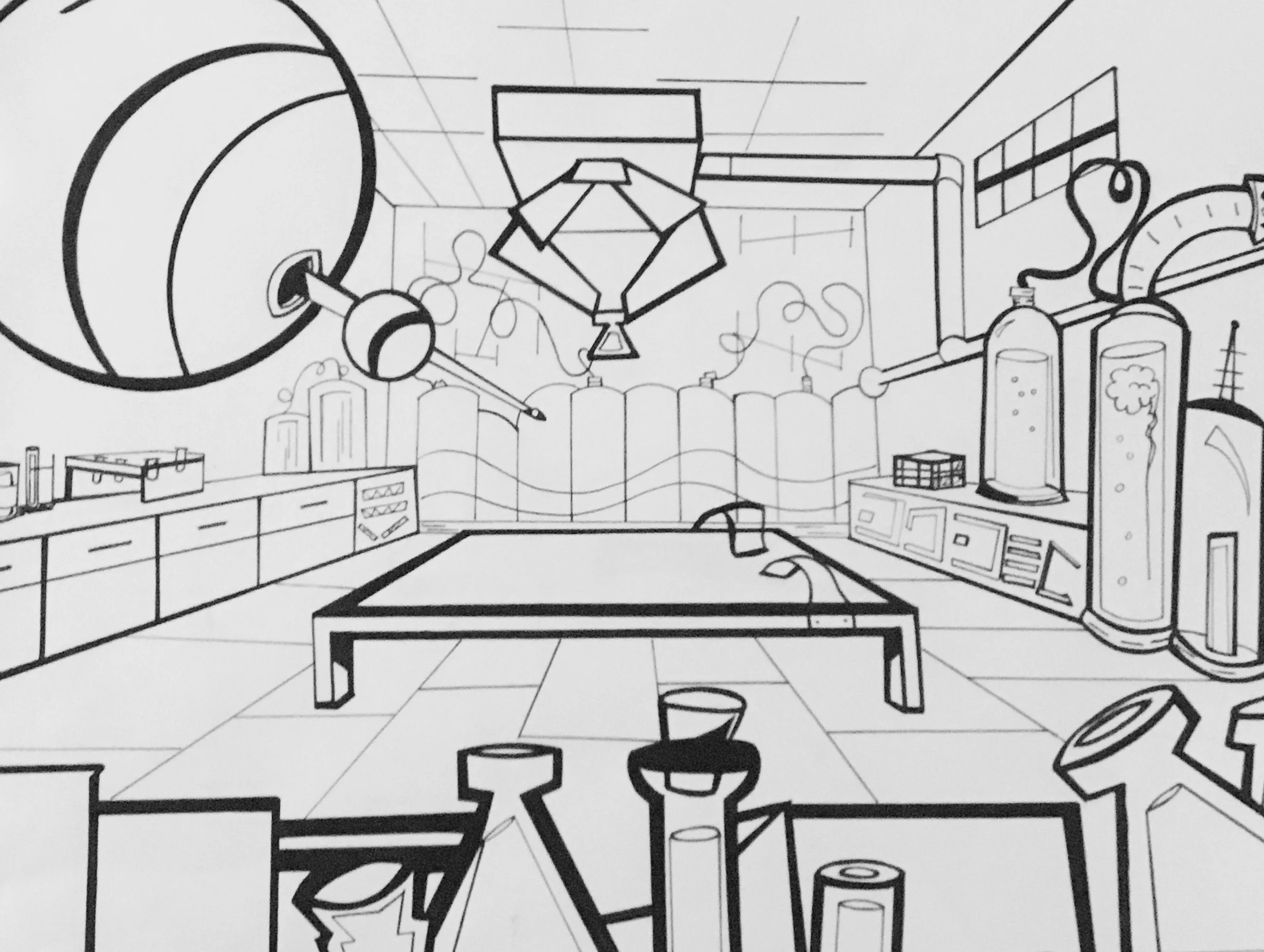 Laboratory - Ink and paper - Classical Animation 2012