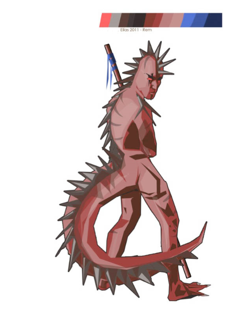 Character with prop