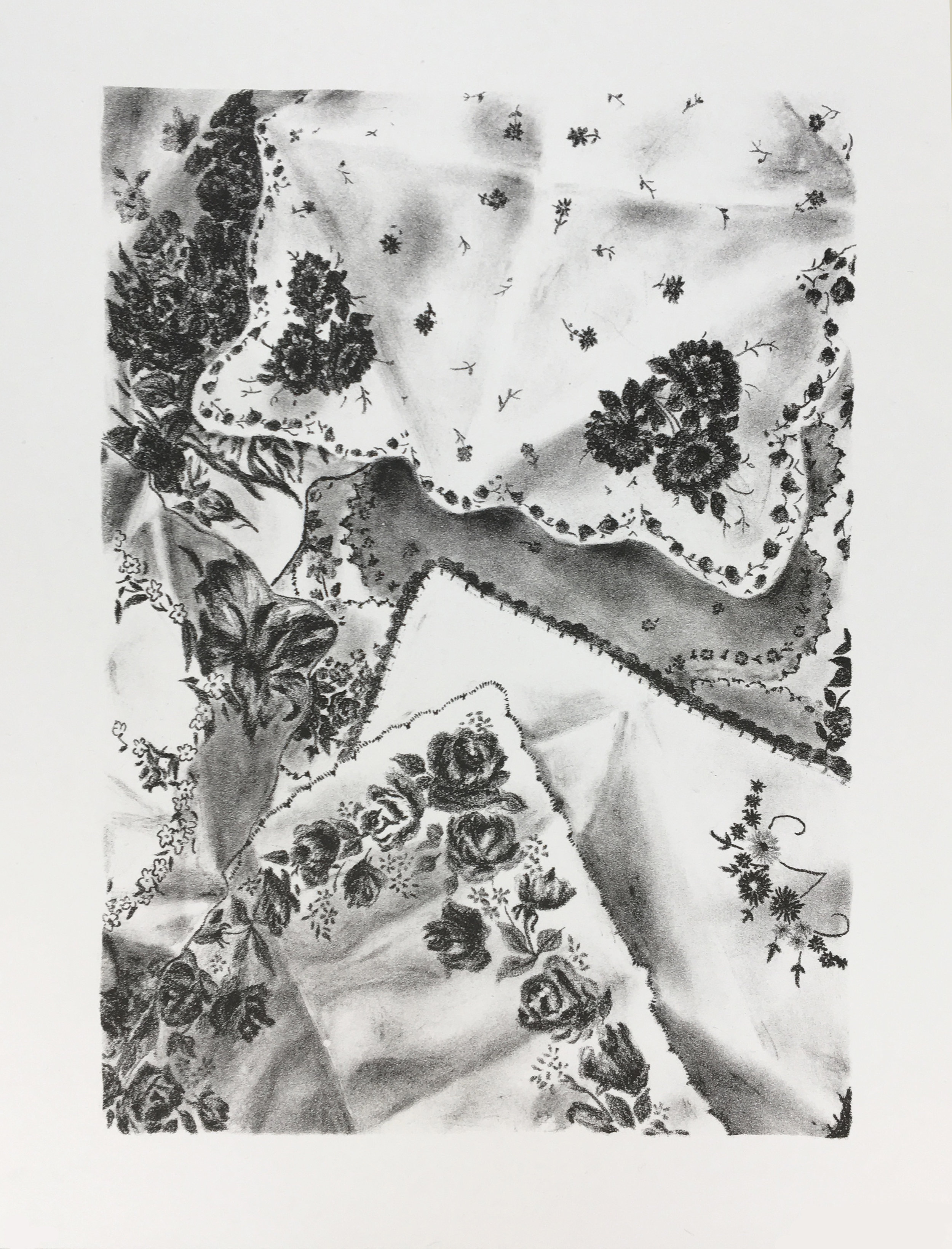 Untitled (for P) Lithograph, 2018