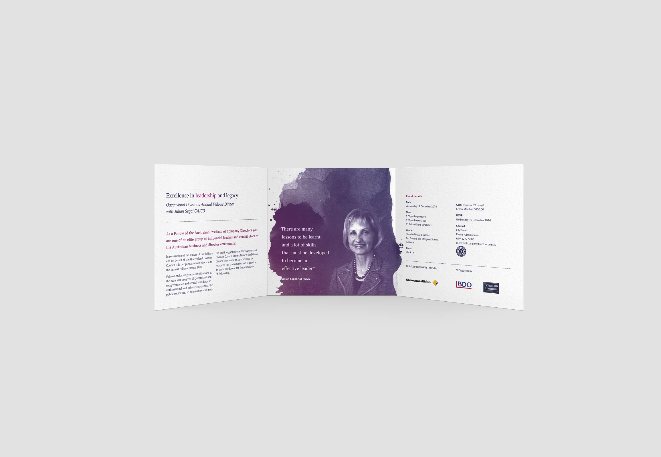 AICD FELLOWS ANNUAL DINNERS