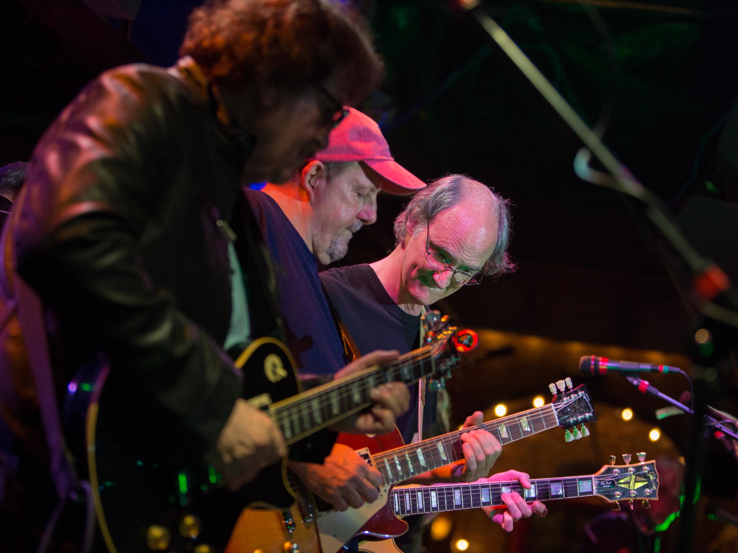 Members of the band Stillwater perform during their annual reunion show in Macon, Ga.