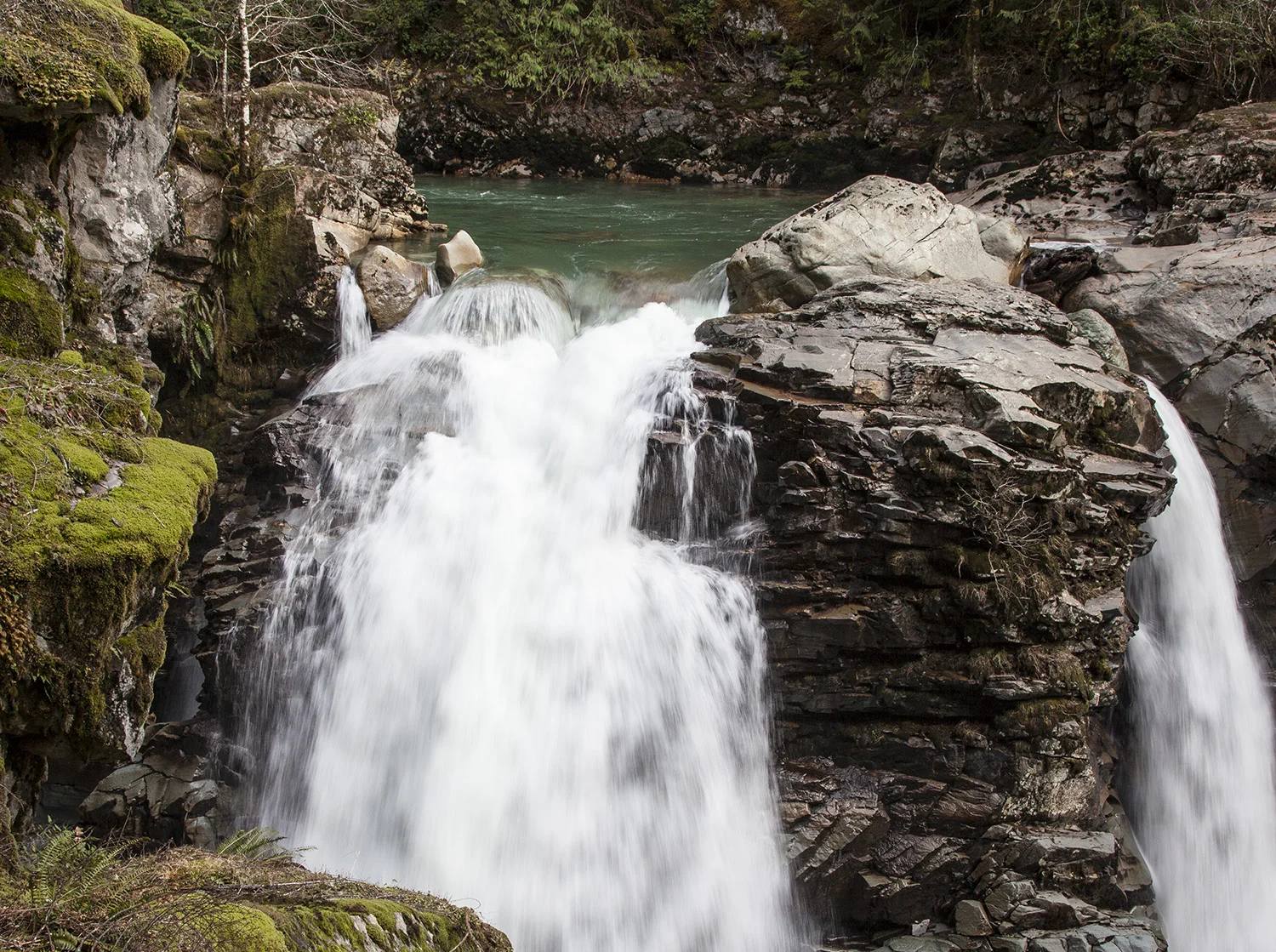 Nooksak Falls - Copyright 2015 Marcia Neu