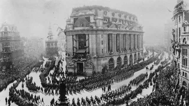 Peace Parade in London - May 3, 1919