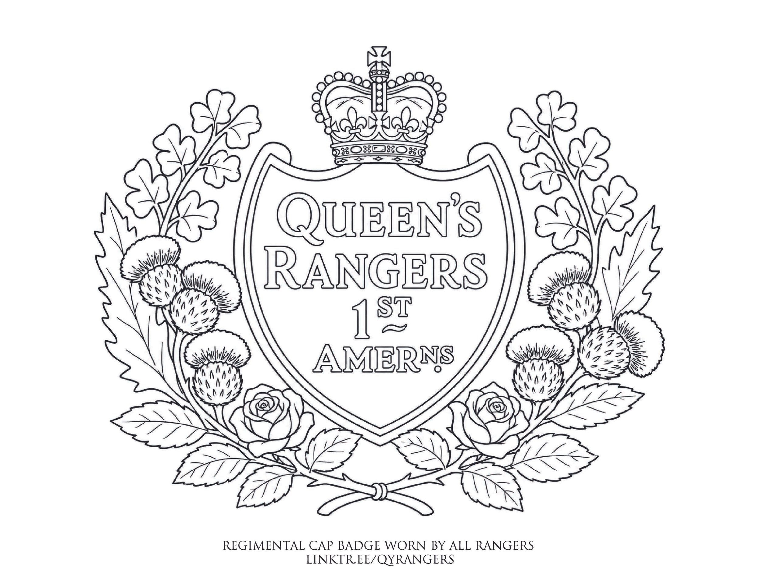 HISTORY IN COLOUR: Rangers Colouring Pages for All Ages