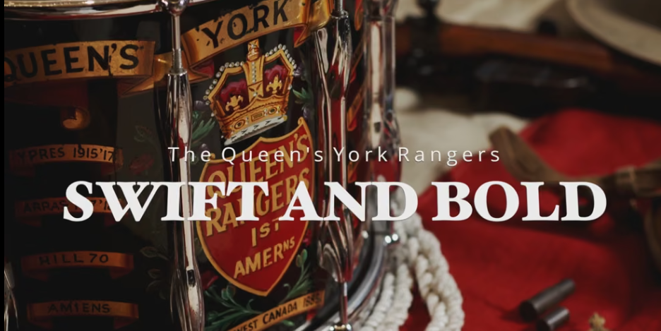 In case you missed this - Our Award-Winning Documentary - Swift and Bold: The Queen's York Rangers
