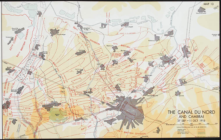 RANGERS ROADS -  October 1th 1918 Iwuy: The Rangers’ Bitter Breakthrough