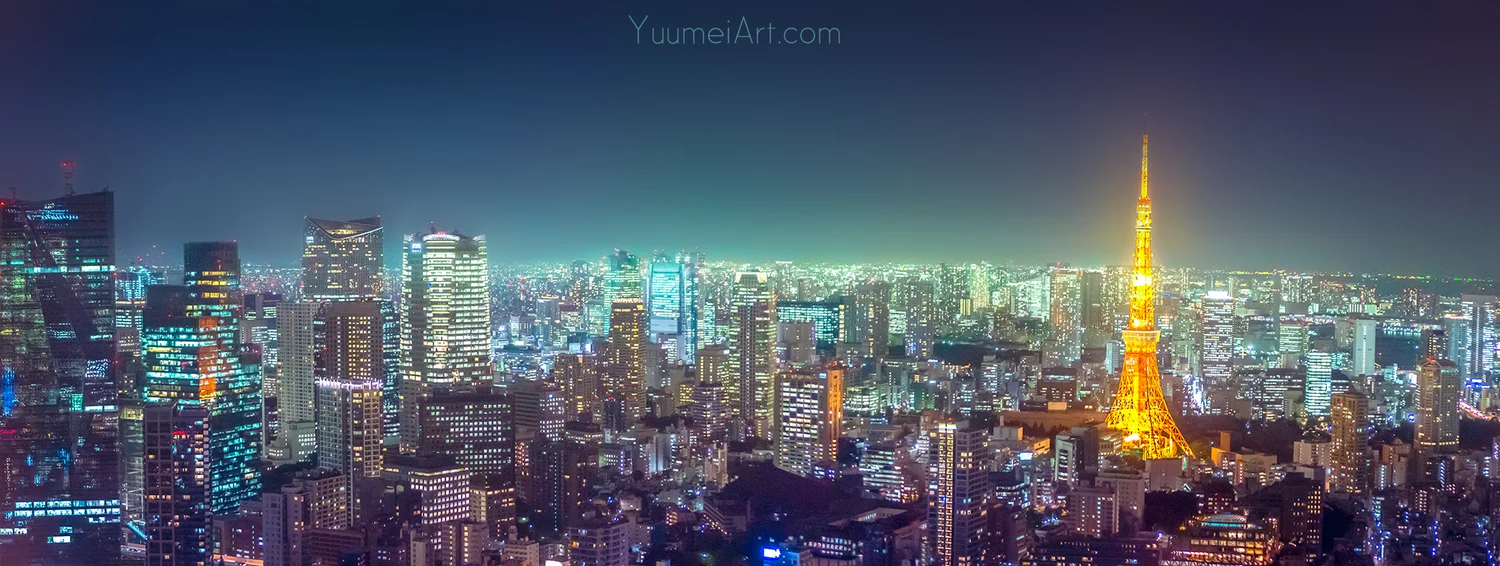 Tokyo Cityscape Yuumei Tokyo Cityscape Yuumei
