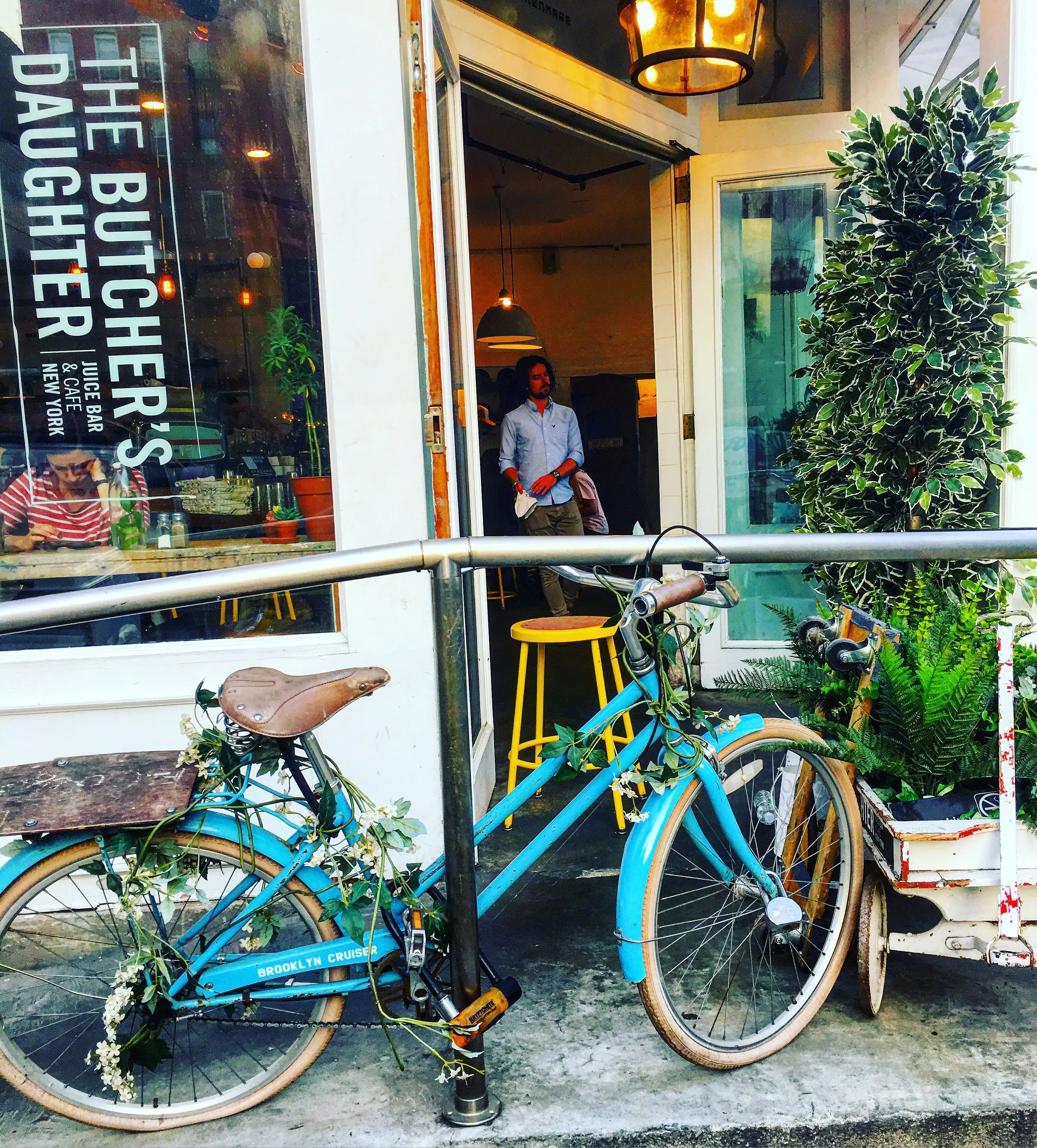 The Butcher's bike or mine? 