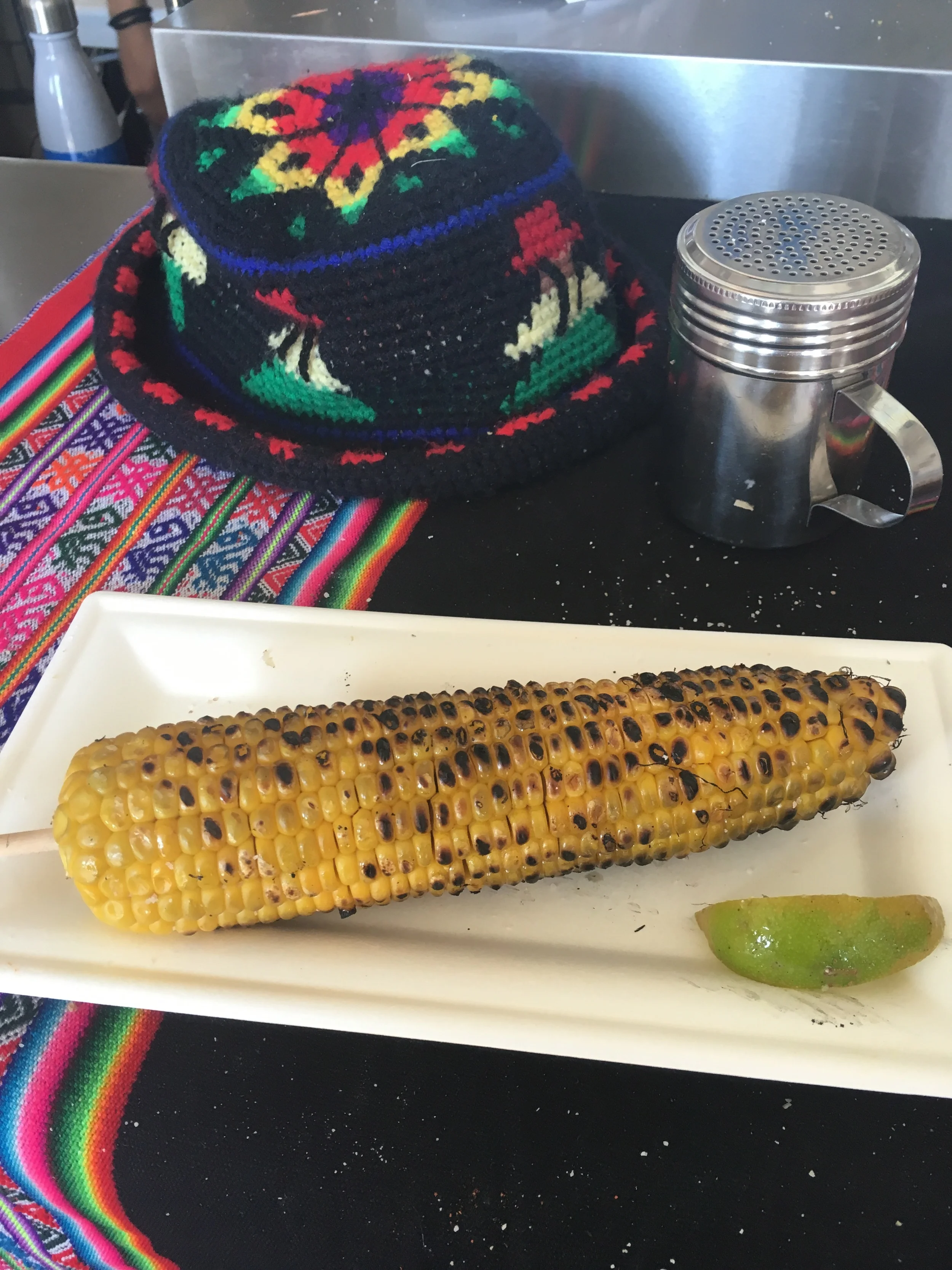 Jamaican style corn