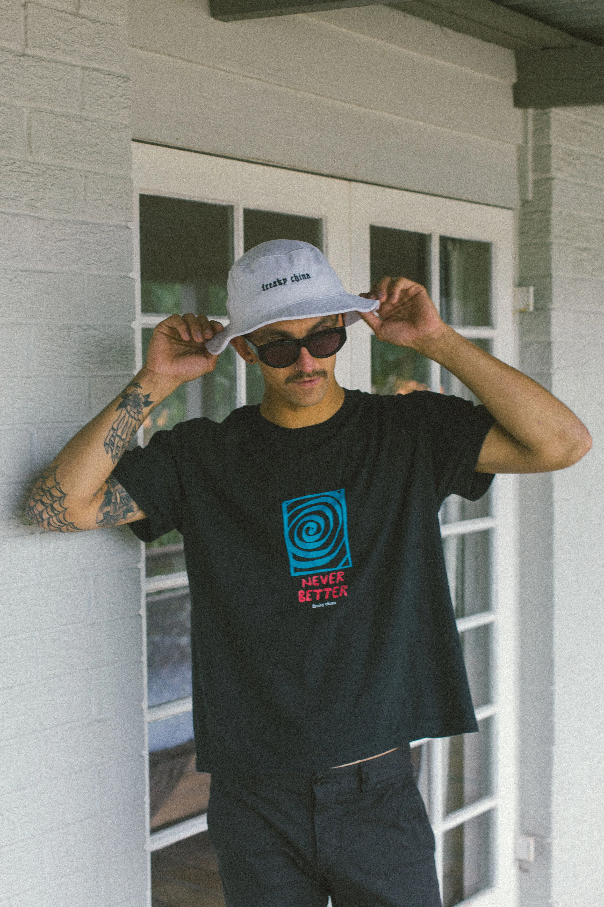 Old English Bucket Hat — Freaky China 