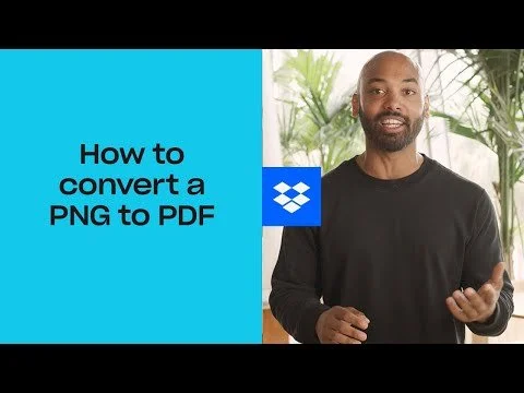 How to convert a PNG to PDF | Dropbox