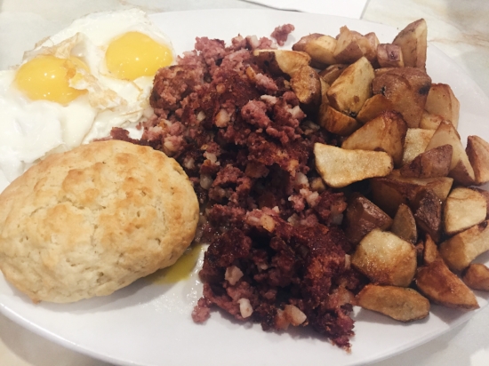 Corned Beef Hash, Silver Diner
