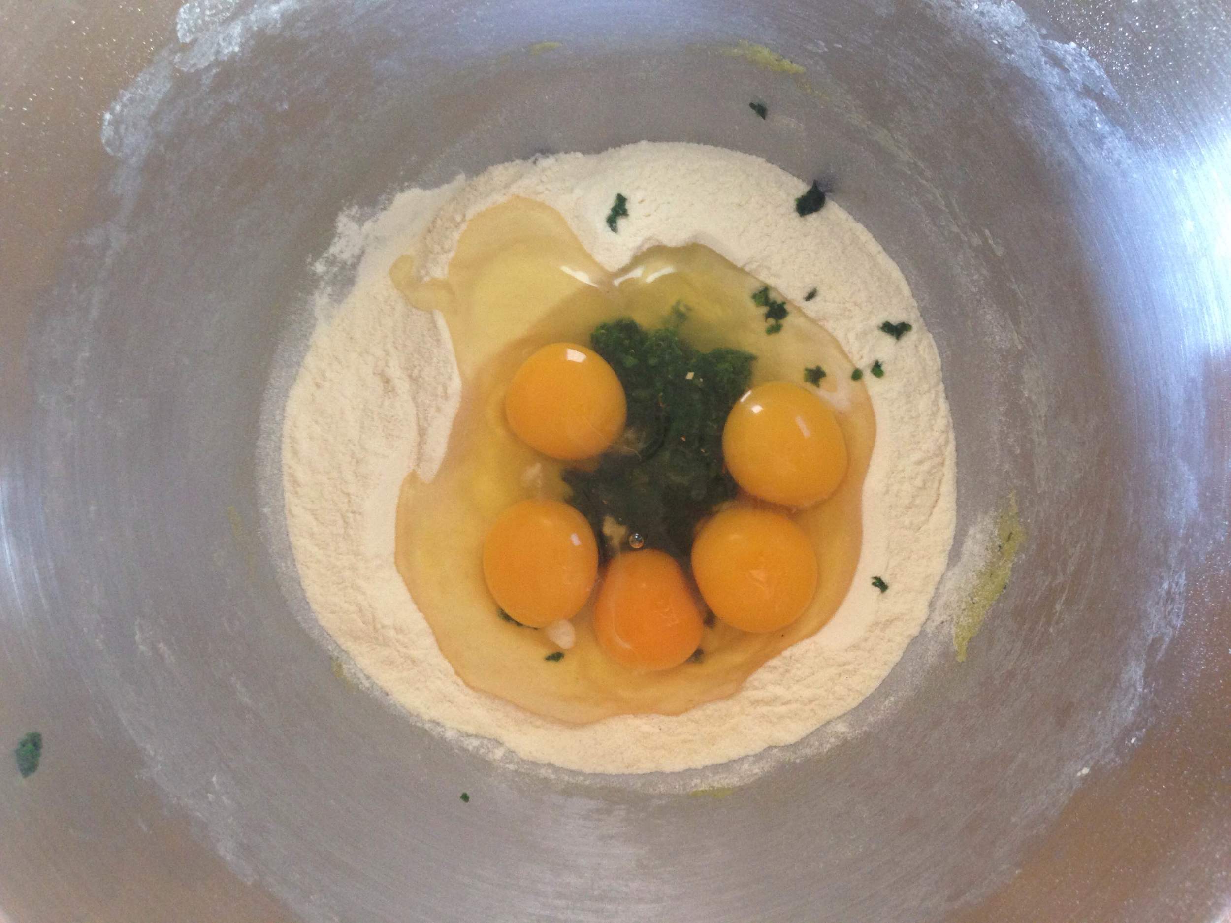 Ready for kneading