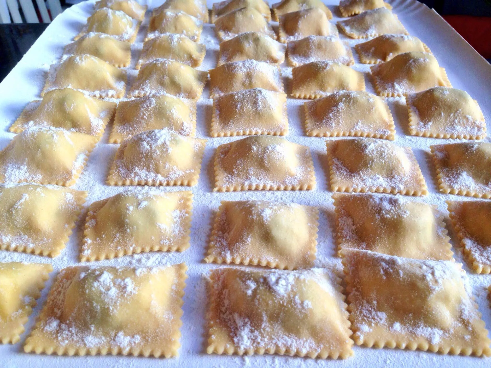 Potato, pancetta & chestnut tortelli