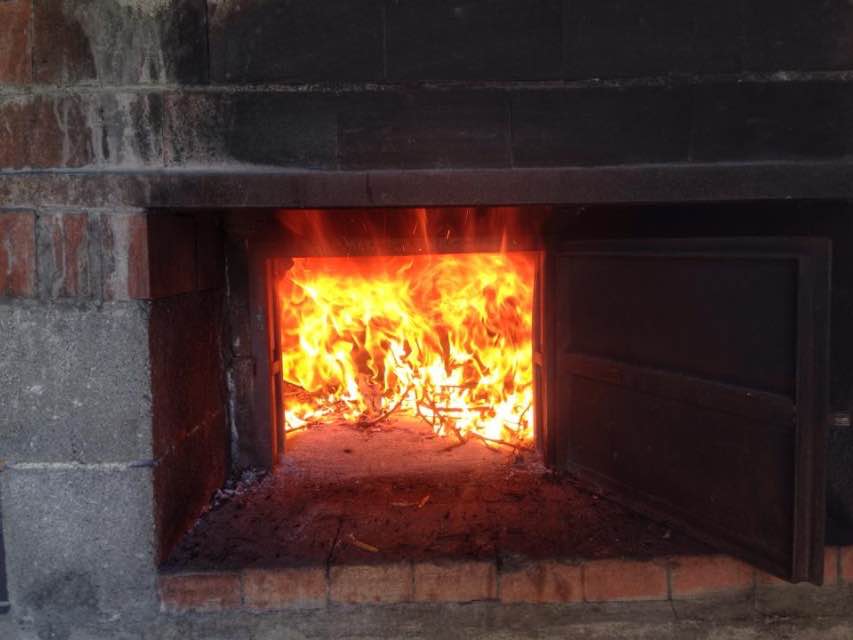 Wood fired oven