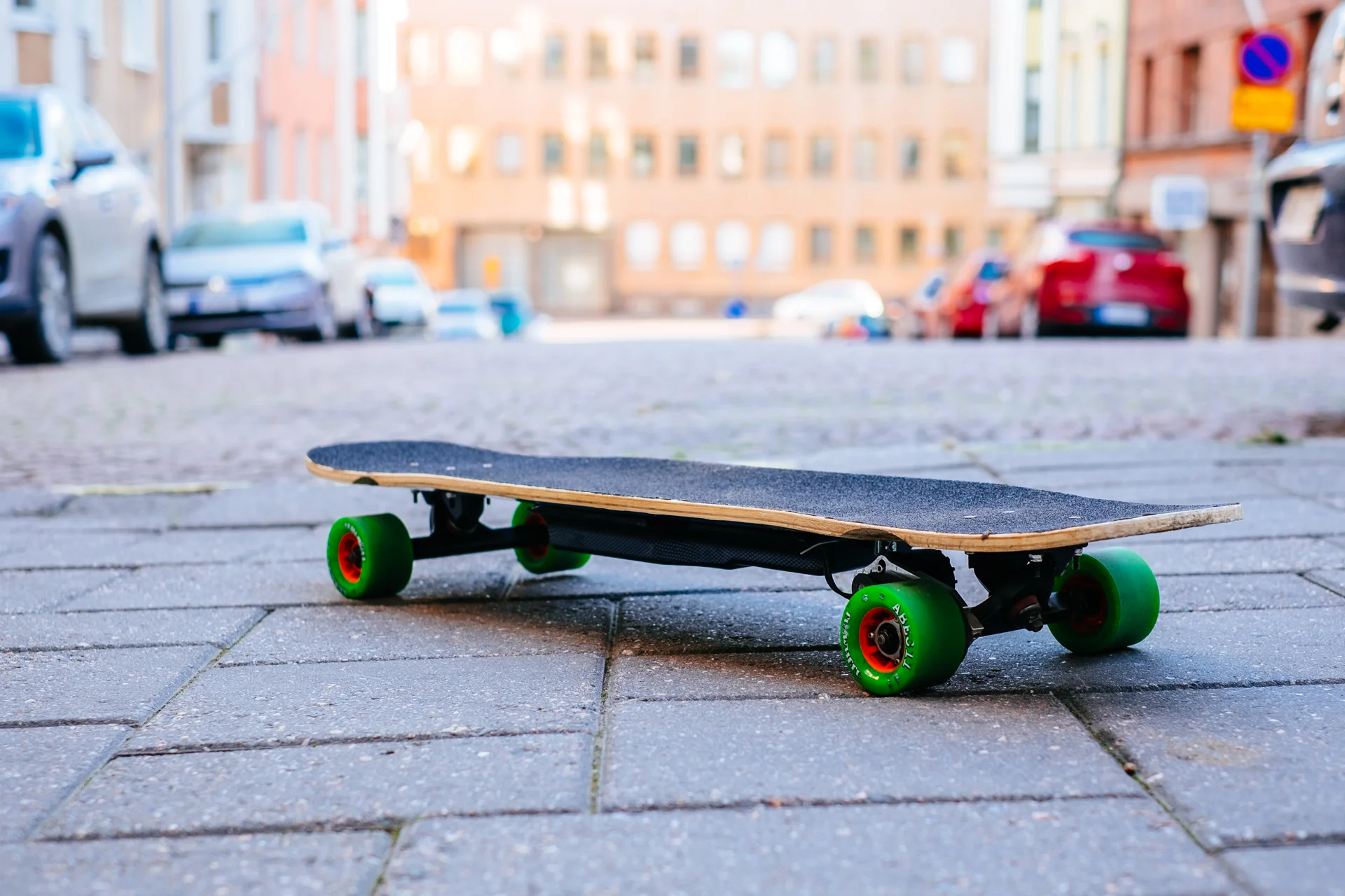 Board at its natural habitat