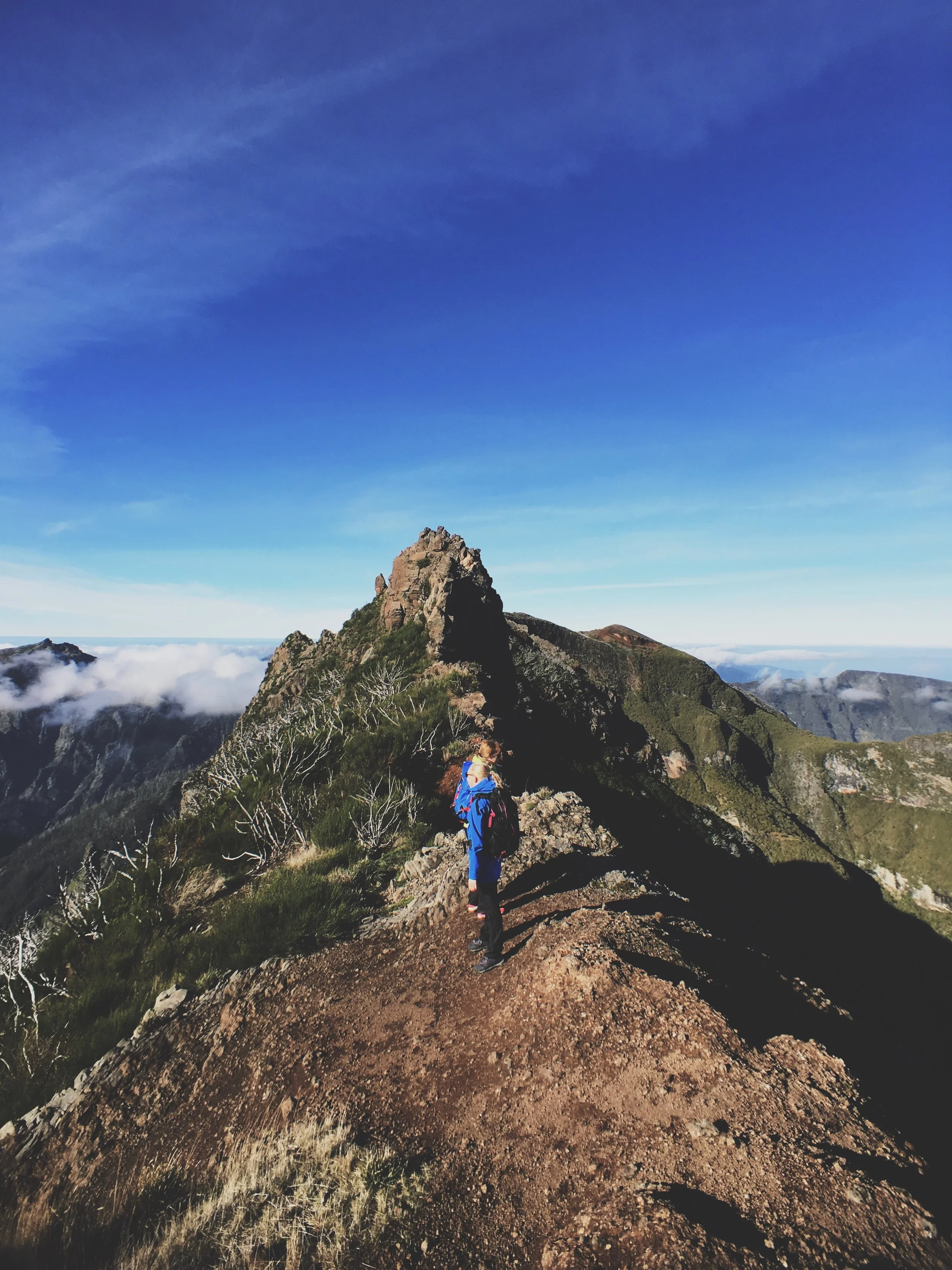 Enjoying the view to the whole Madeira Island