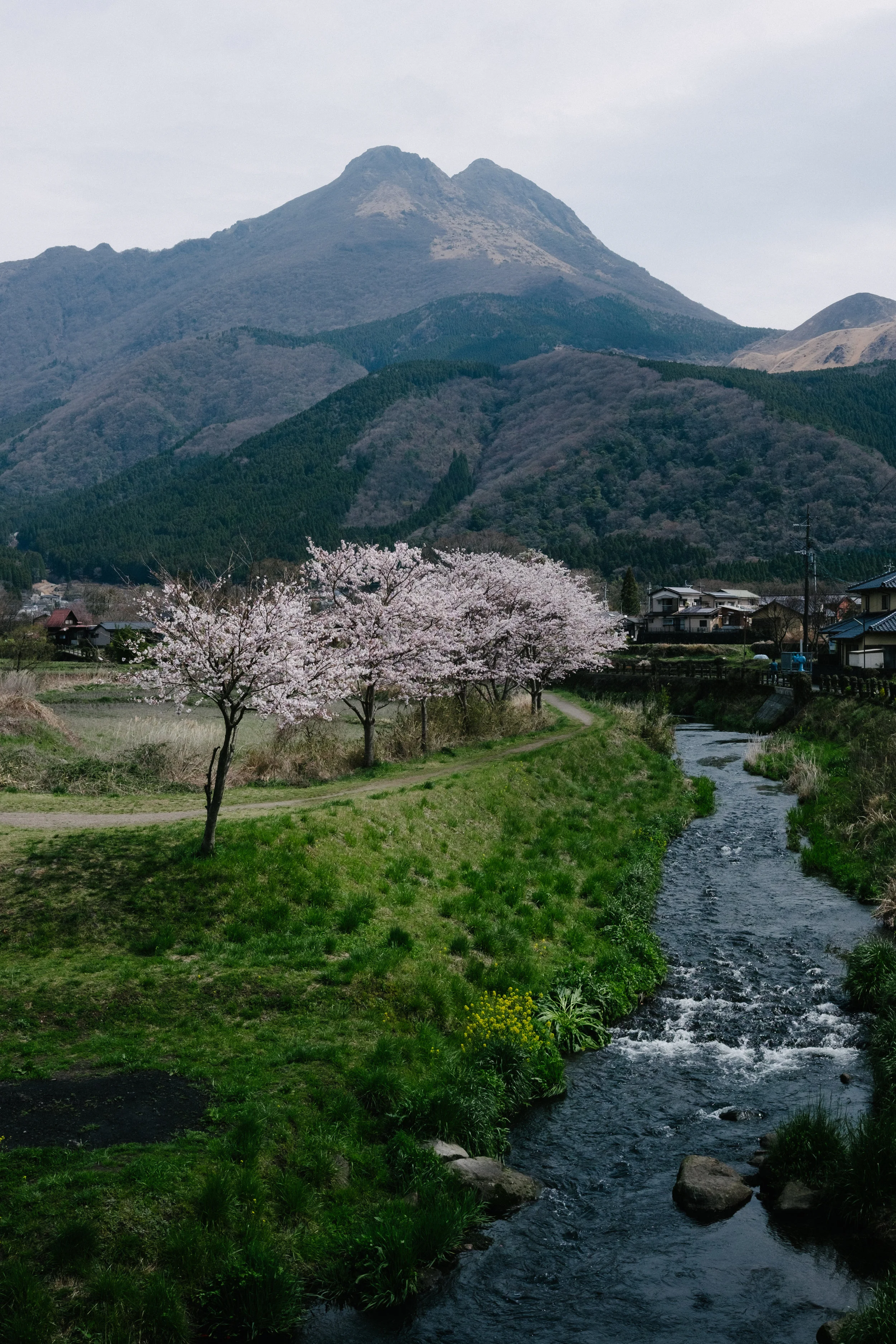 Double peak Mount Yufu