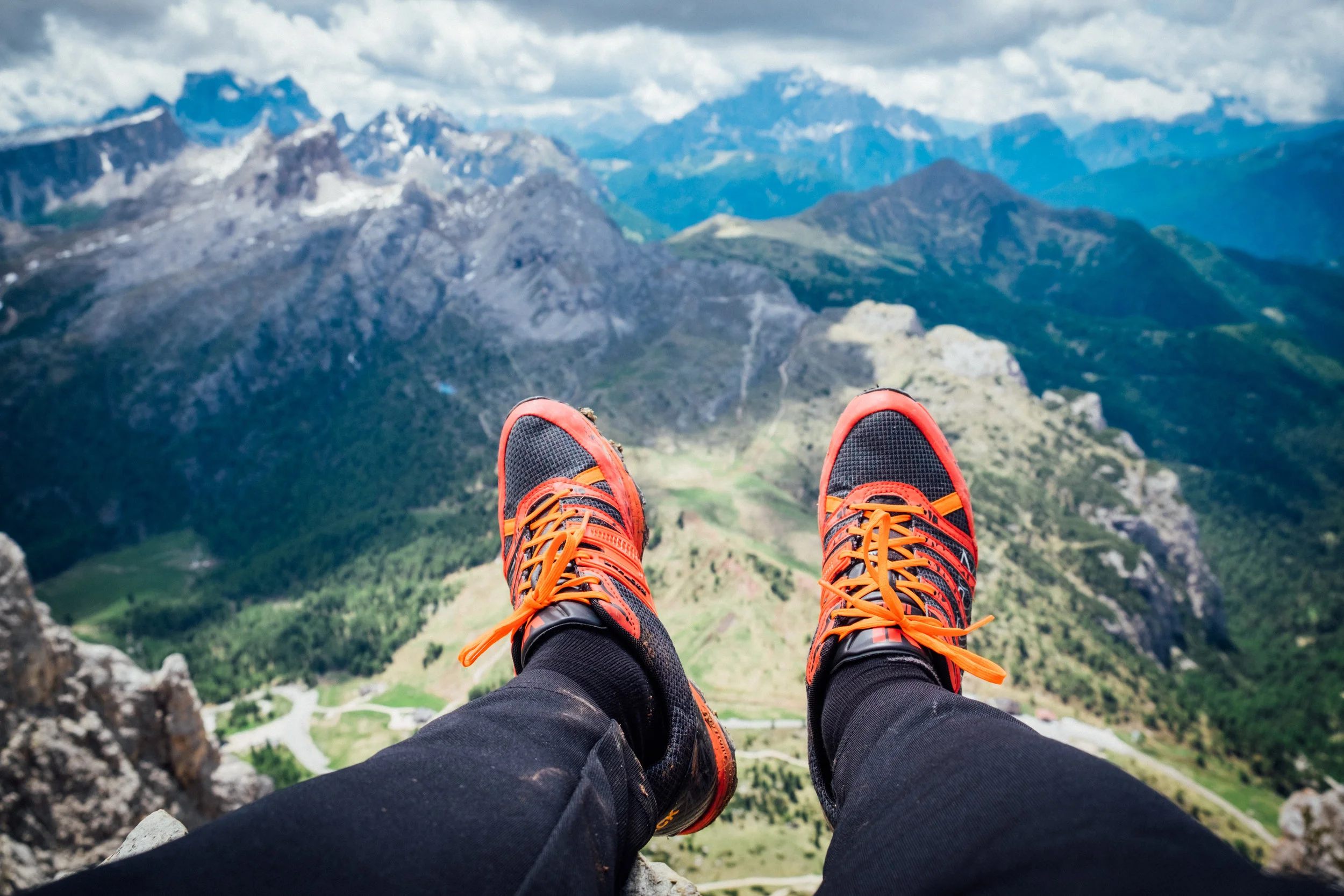 Irock 2 up in the Italian Dolomites